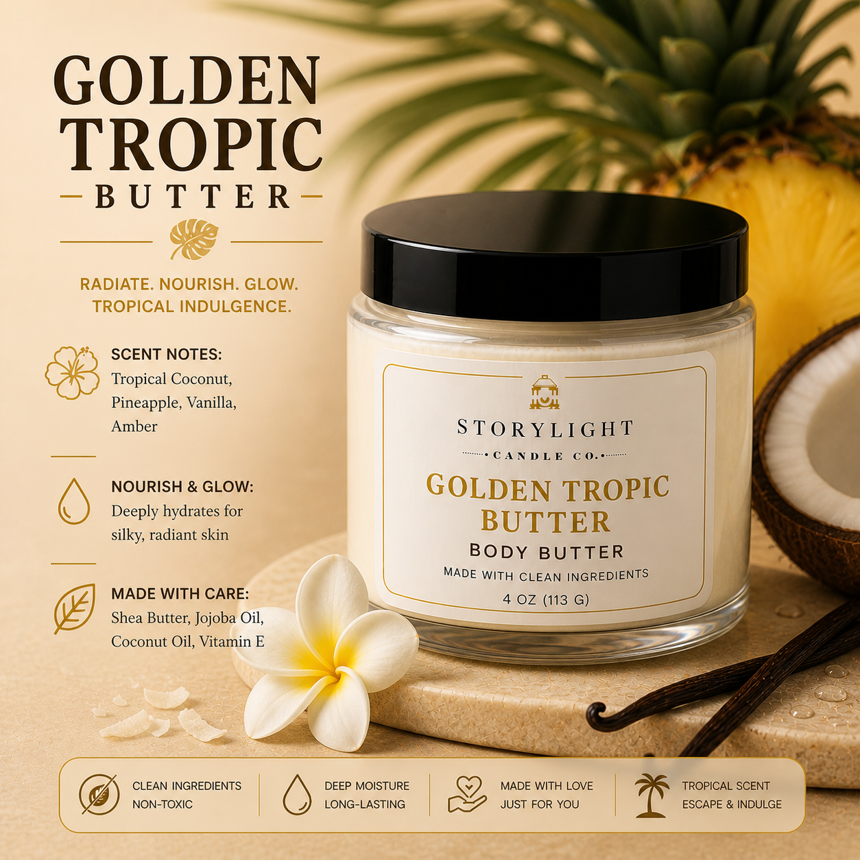 Golden Tropic Butter