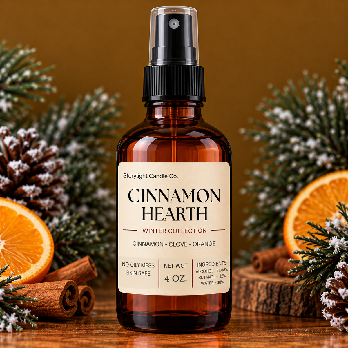 CINNAMON HEARTH ROOM SPRAY