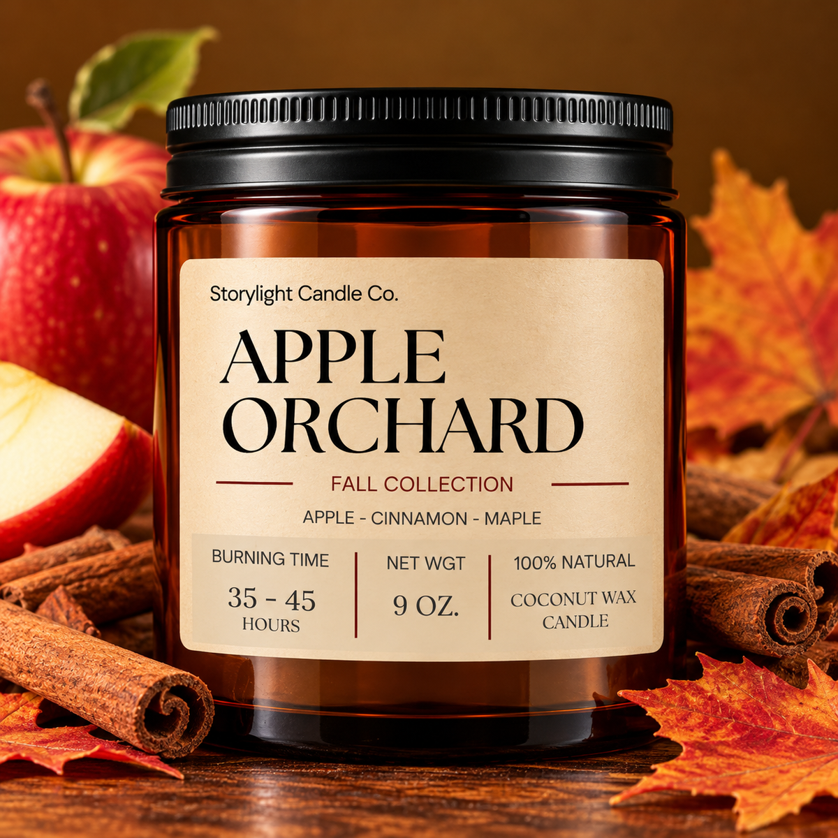 APPLE ORCHARD COCONUT WAX CANDLE
