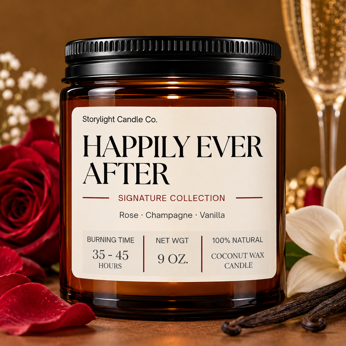 HAPPILY EVER AFTER COCONUT WAX CANDLE