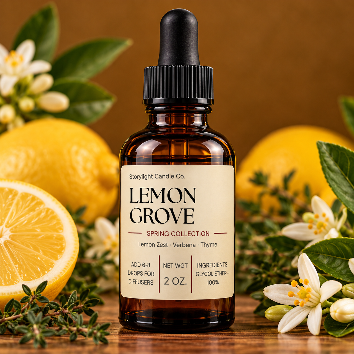 LEMON GROVE DIFFUSING OIL