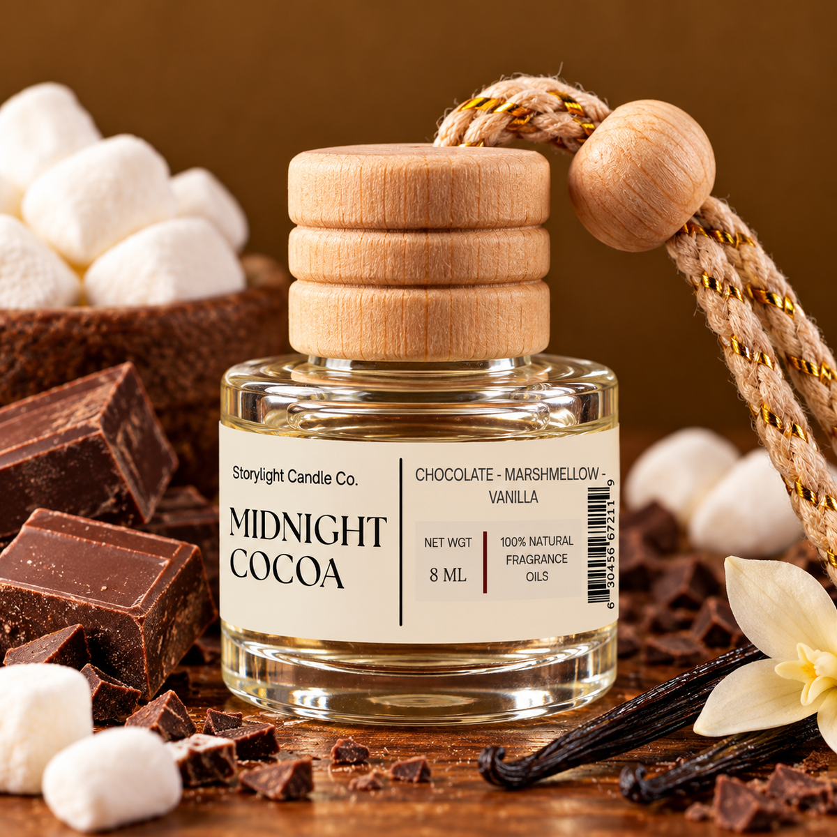 MIDNIGHT COCOA CAR DIFFUSER