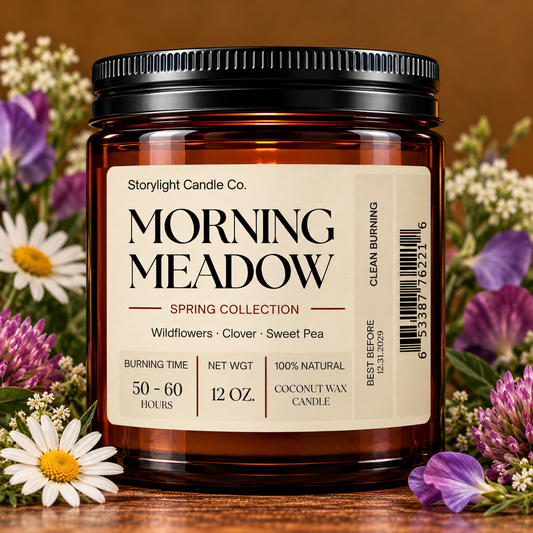 MORNING MEADOW WAX CANDLE