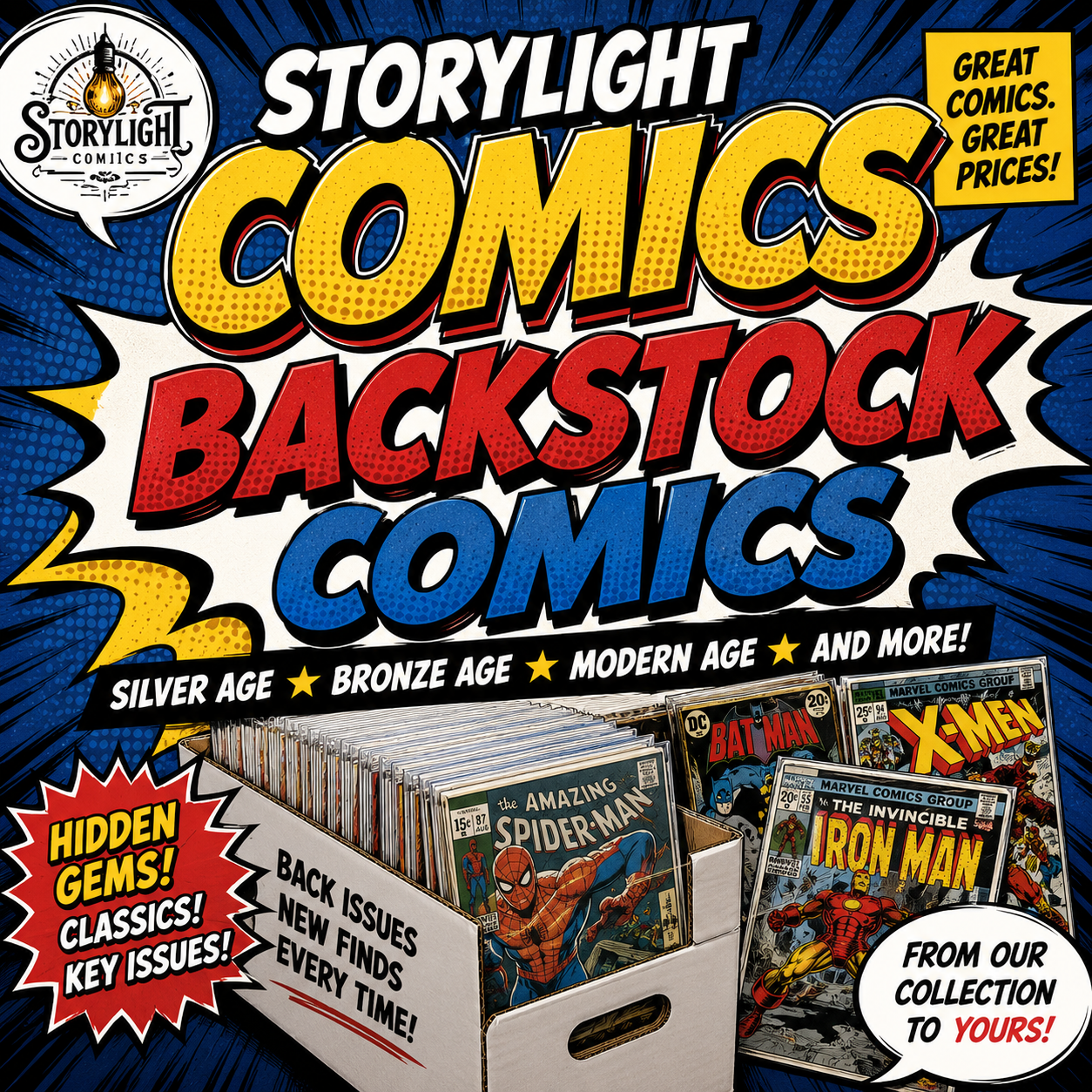 BACKSTOCK COMICS