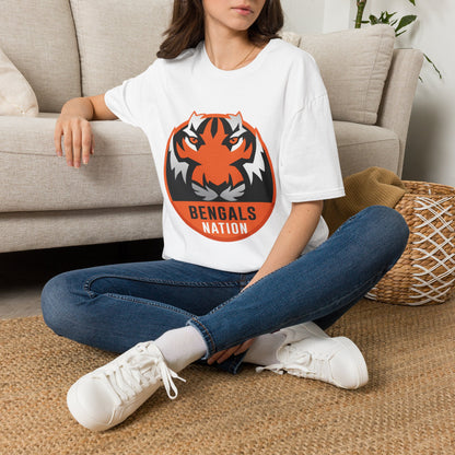 Bengals Nation Tiger Tee — Cincinnati Bengals Football Fan T-Shirt