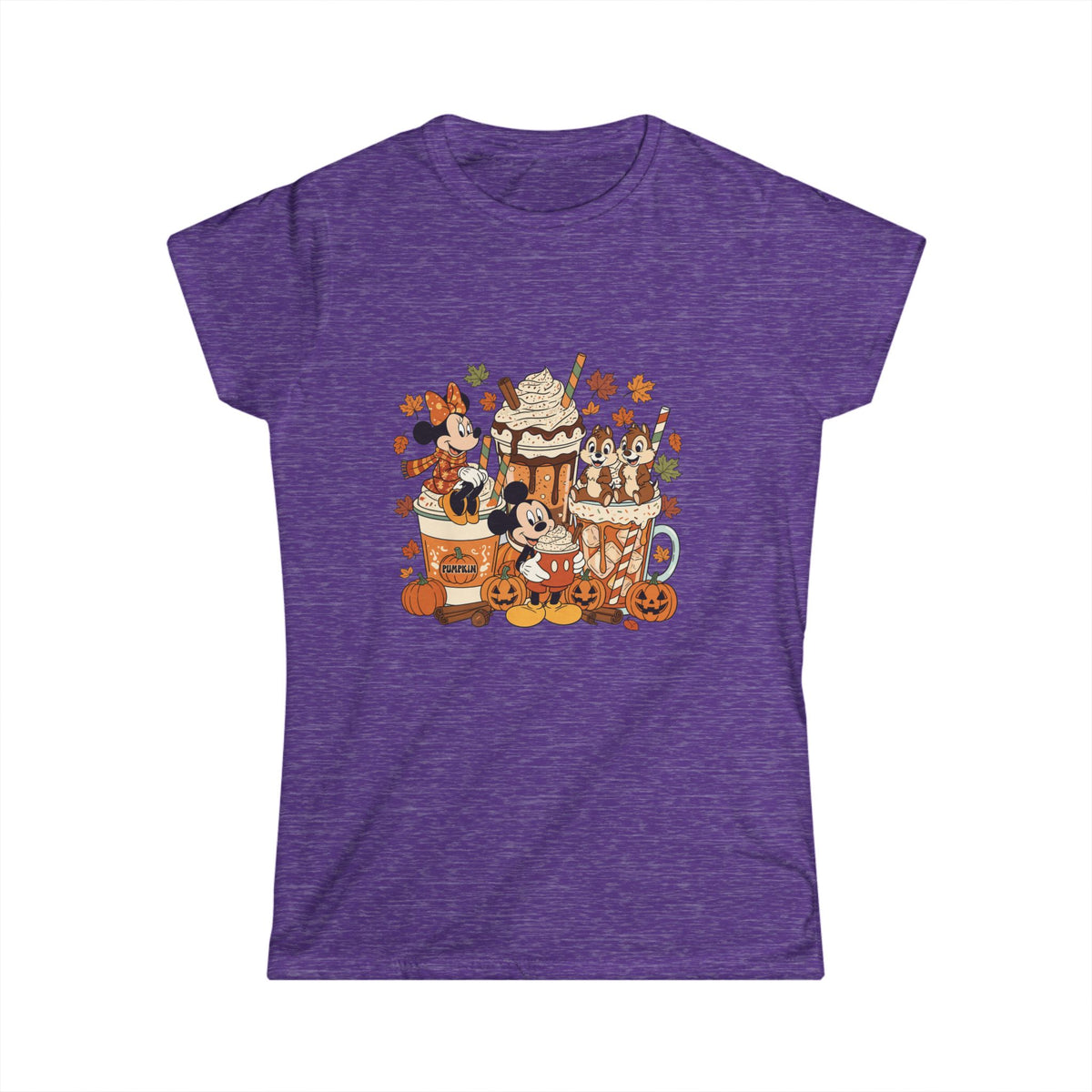 Disney World Mickey & Minnie Fall Halloween Women’s Tee