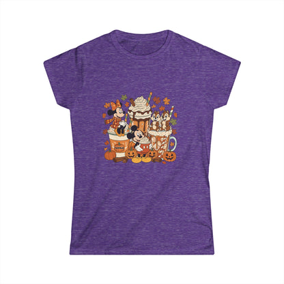 Disney World Mickey & Minnie Fall Halloween Women’s Tee