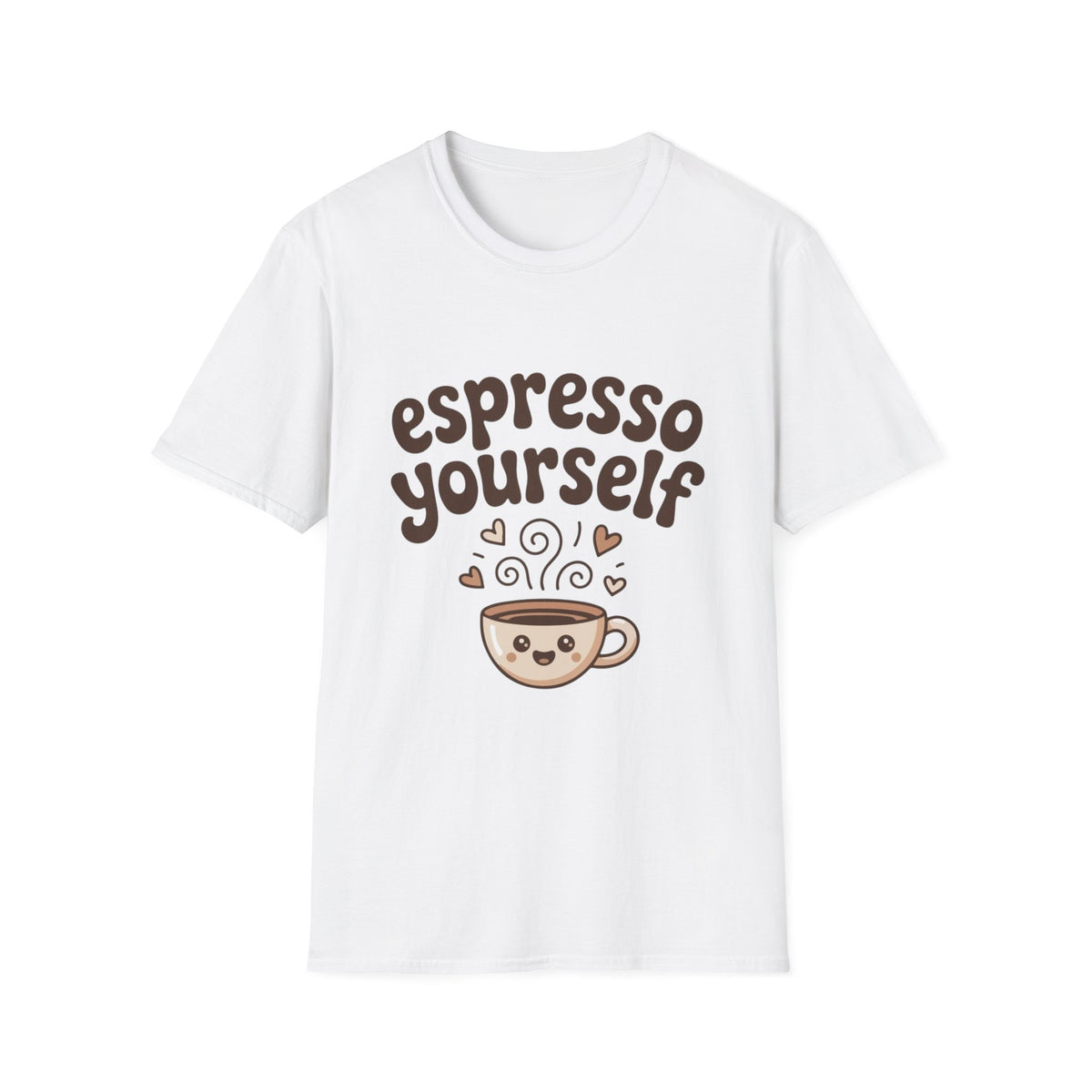 Espresso Yourself T‑Shirt — Cute Coffee Graphic Tee
