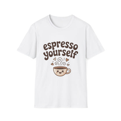 Espresso Yourself T‑Shirt — Cute Coffee Graphic Tee
