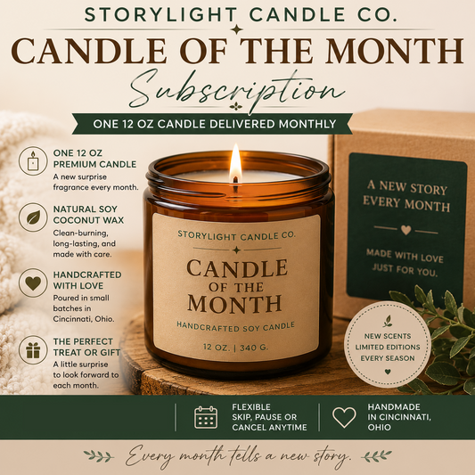LARGE CANDLE OF THE MONTH SUBSCRIPTION