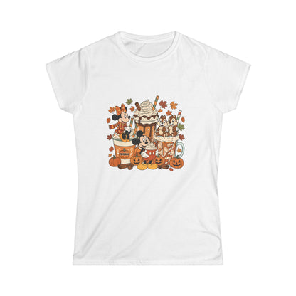 Disney World Mickey & Minnie Fall Halloween Women’s Tee