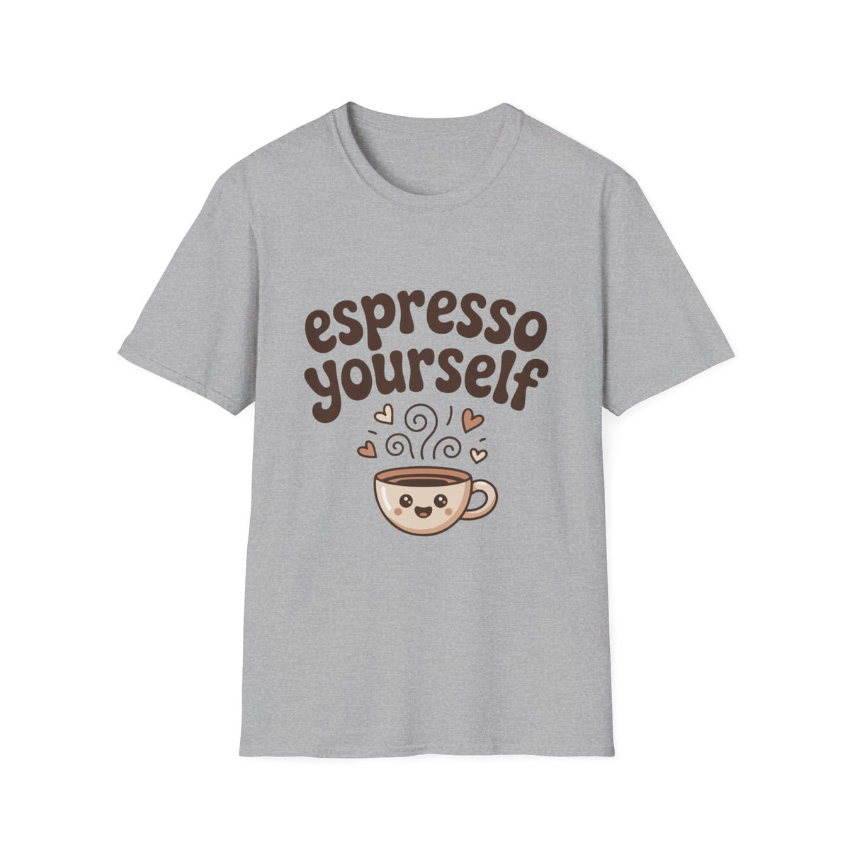 Espresso Yourself T‑Shirt — Cute Coffee Graphic Tee
