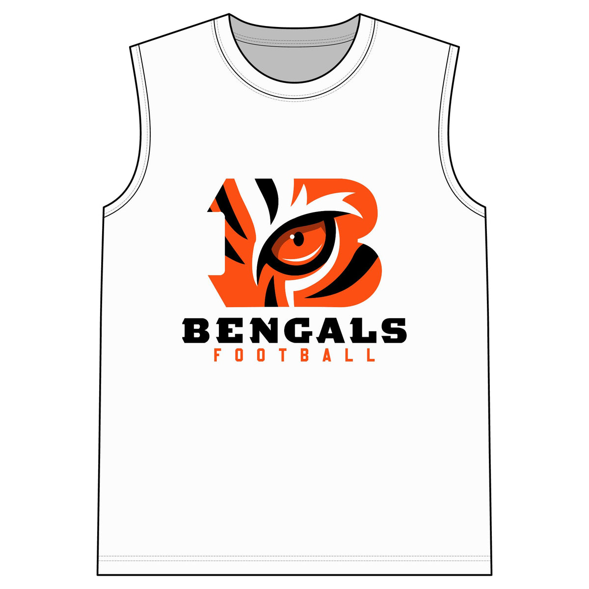 Cincinnati Bengals NFL - Core Cotton Sleeveless Tee