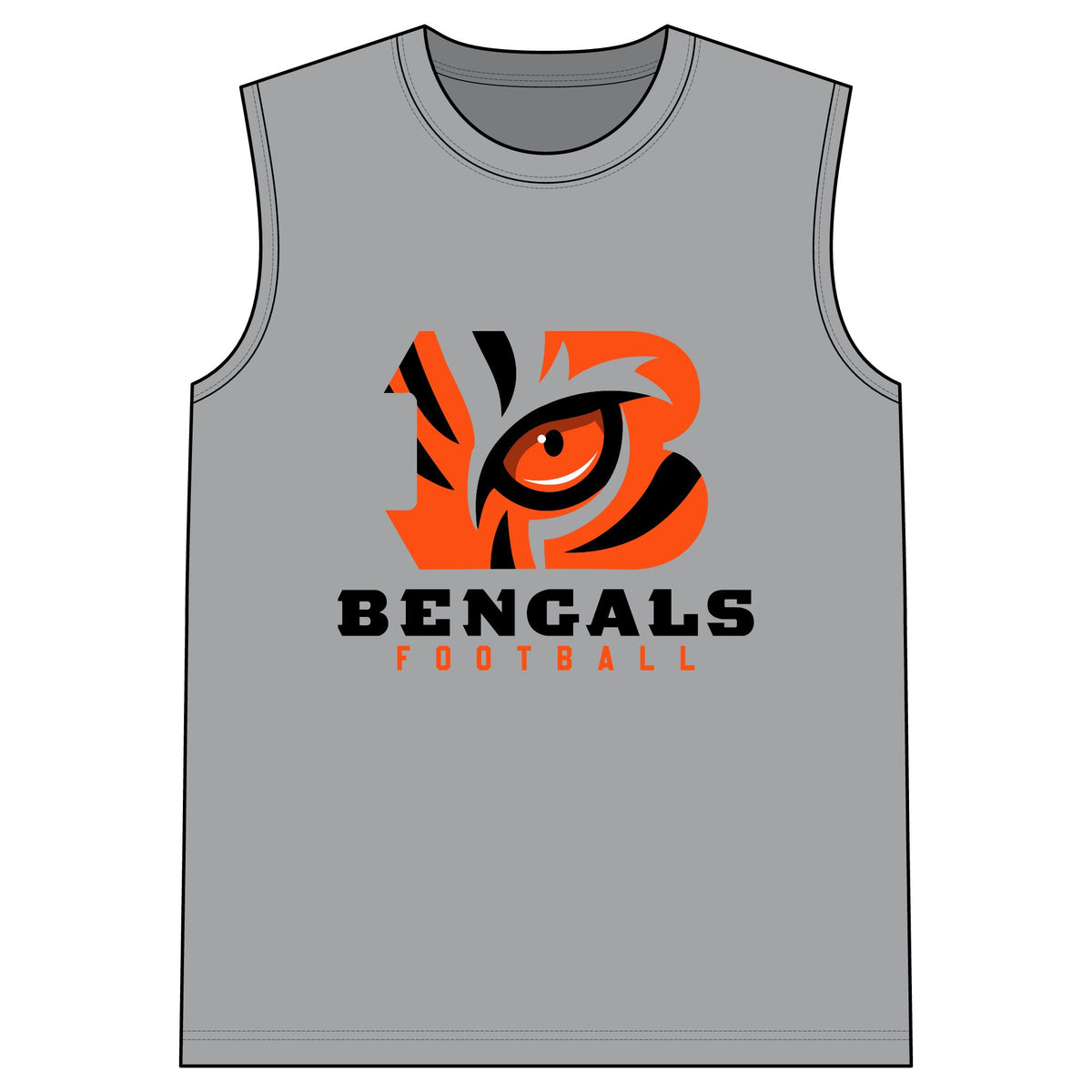 Cincinnati Bengals NFL - Core Cotton Sleeveless Tee