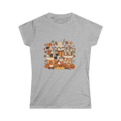 Disney World Mickey & Minnie Fall Halloween Women’s Tee