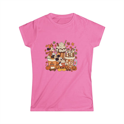 Disney World Mickey & Minnie Fall Halloween Women’s Tee