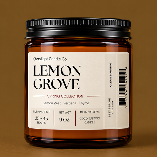 LEMON GROVE COCONUT WAX CANDLE