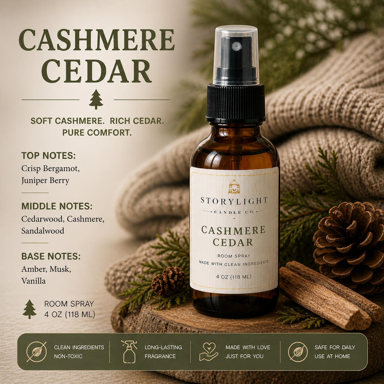 Cashmere Cedar