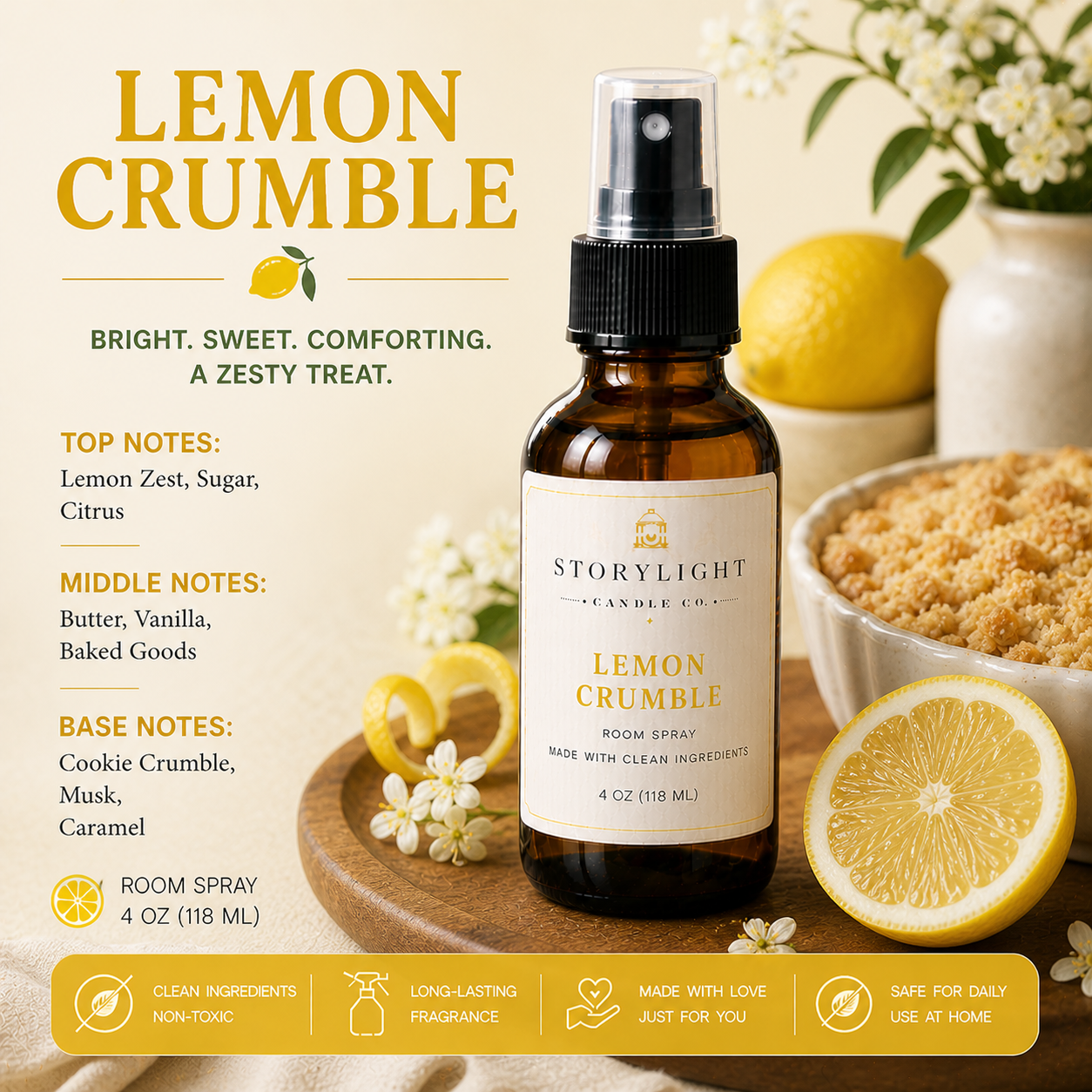 Lemon Crumble