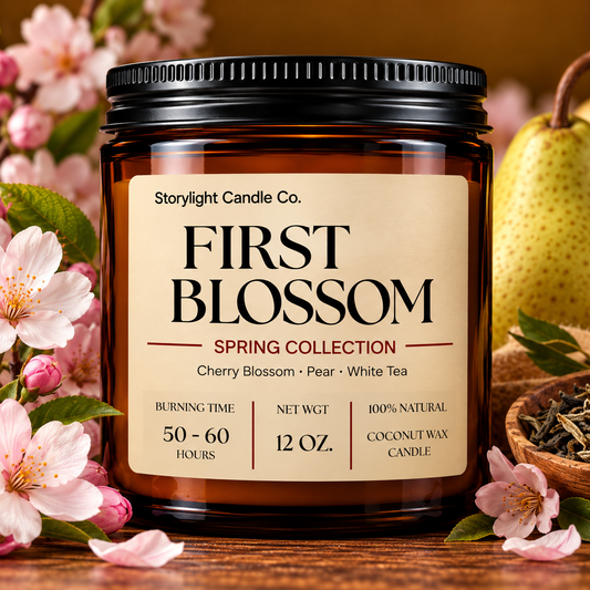 FIRST BLOSSOM COCONUT WAX CANDLE