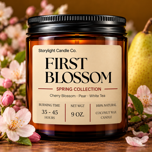 FIRST BLOSSOM COCONUT WAX CANDLE