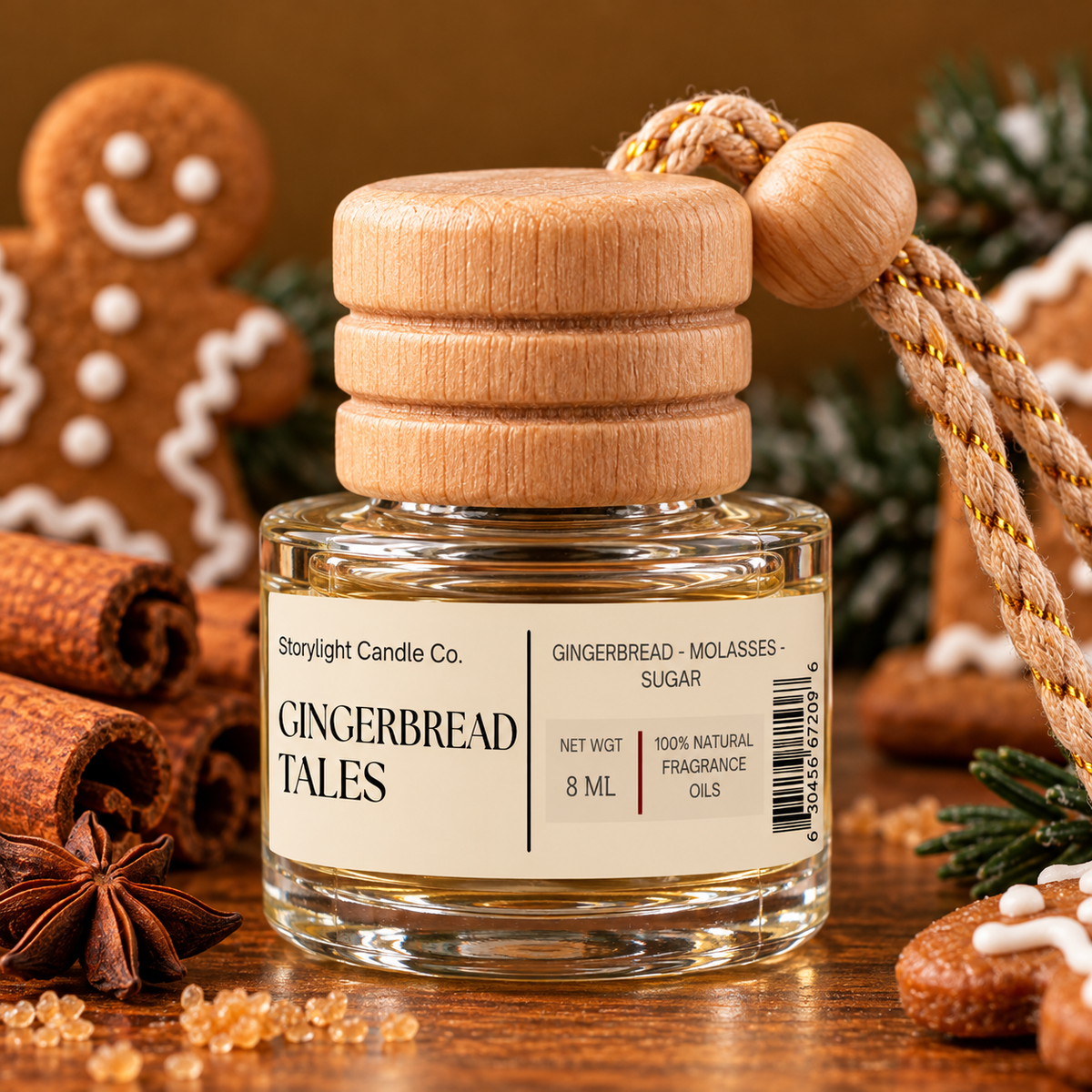 GINGERBREAD TALES CAR DIFFUSER