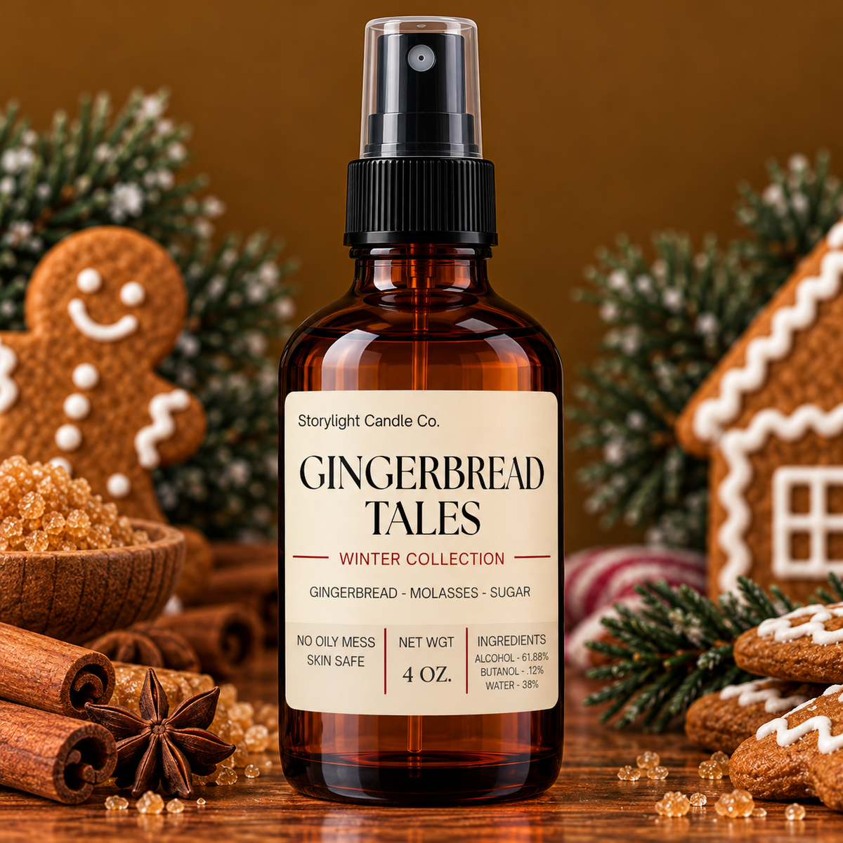 GINGERBREAD TALES ROOM SPRAY