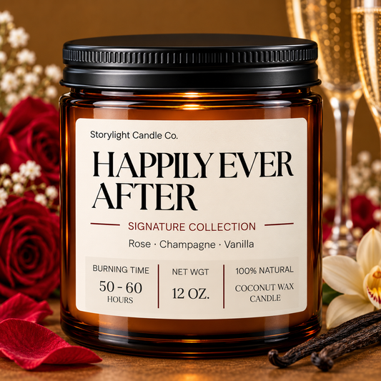 HAPPILY EVER AFTER COCONUT WAX CANDLE