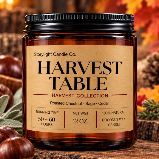 HARVEST TABLE COCONUT WAX CANDLE