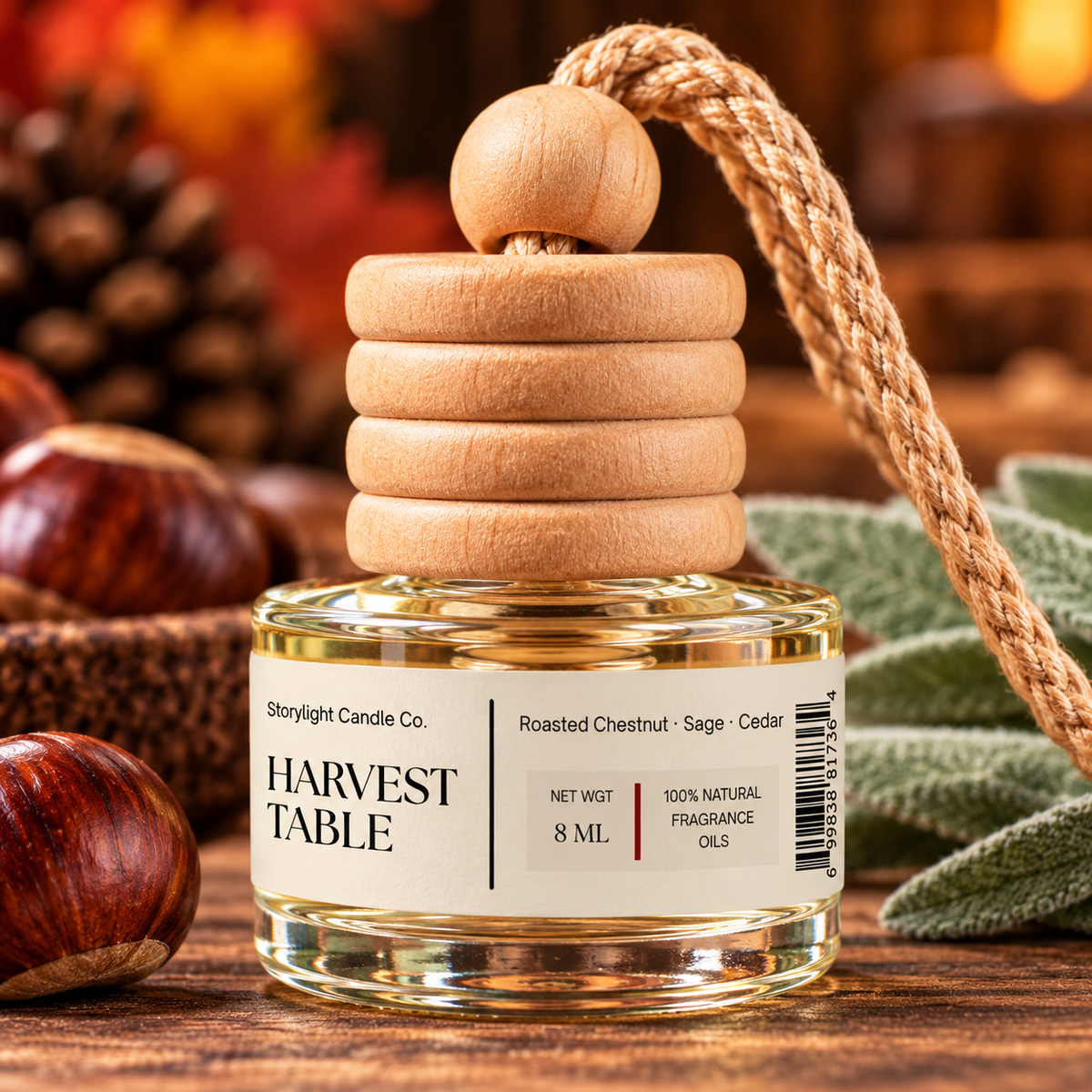 HARVEST TABLE CAR DIFFUSER