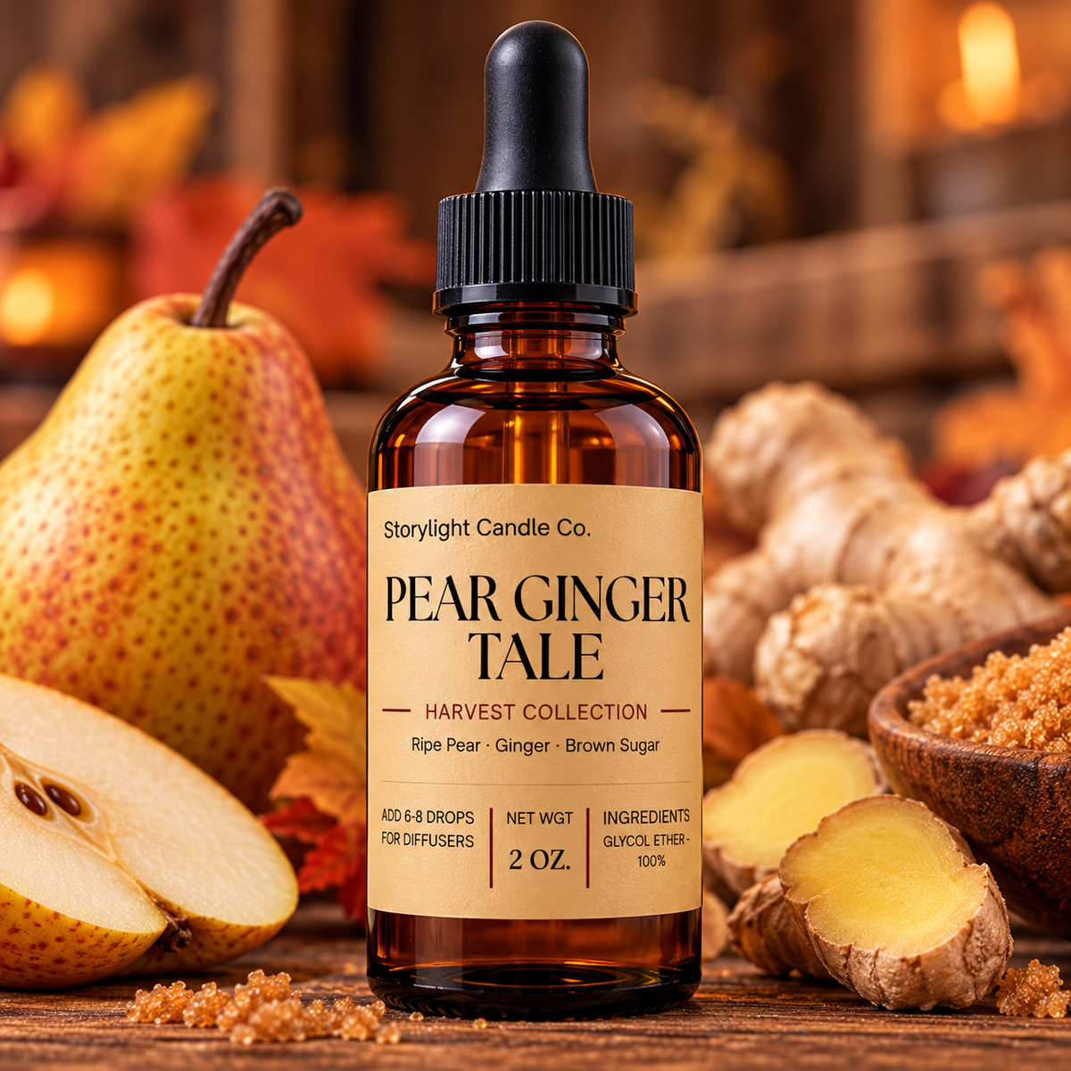 PEAR GINGER TALE DIFFUSING OIL