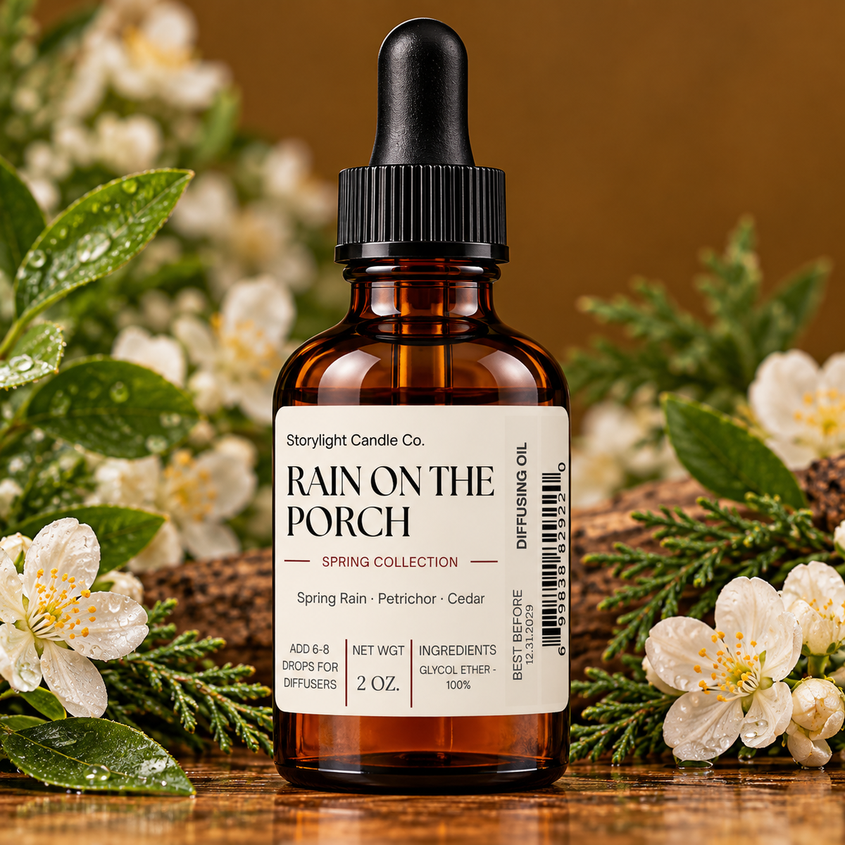 RAIN ON THE PORCH DIFFUSING OIL