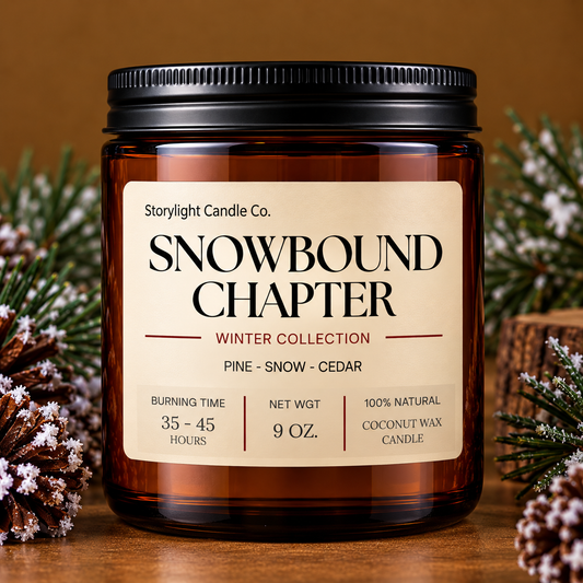 SNOWBOUND CHAPTER COCONUT WAX CANDLE