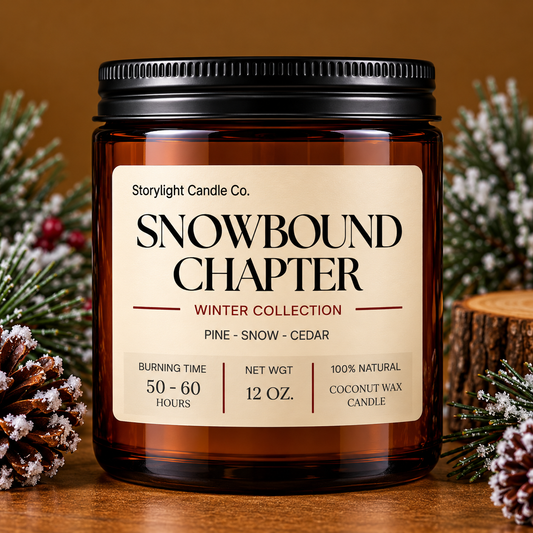 SNOWBOUND CHAPTER COCONUT WAX CANDLE