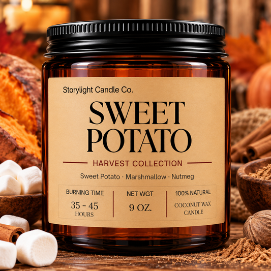 SWEET POTATO COCONUT WAX CANDLE